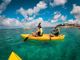 You want to go kayaking? You can! It's so funny and cool!!